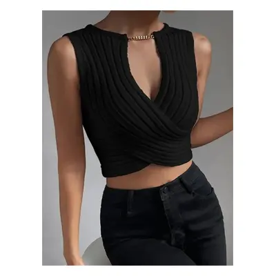 Elegancki krótki top damski