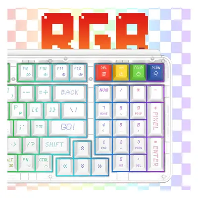 Youpin MIIIW ART Series Rainbow Pixel 83-key/93-key Wireless Mechanical Keyboard