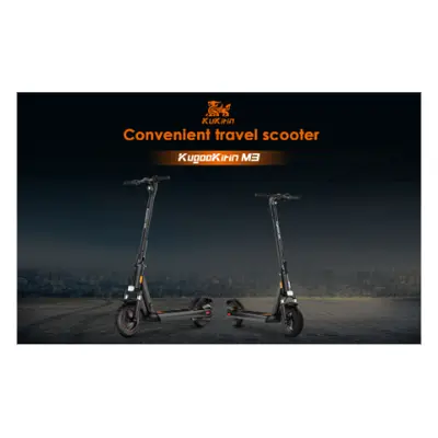 KUGOO KIRIN M3 Electric Scooster 500W motor to make the speed up to 40KM/H 13AH Battery help you