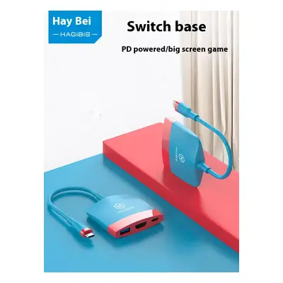 Hagibis Switch portable base ns/OLED projection line expansion dock typec TV extension cable gam