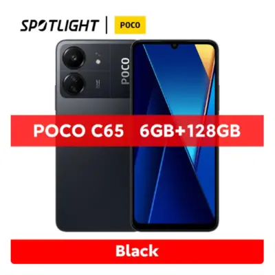 POCO C65 Global Version 6GB 128GB/8GB 256GB MediaTek Helio G85 6.74" 90Hz Display 50MP Triple Ca