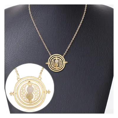 Fashion Time Converter Hourglass Necklace