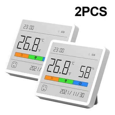 2Pcs Xiaomi DUKA Atuman TH1 Temperature Humidity Meter LCD Digital Thermometer Hygrometer Sensor