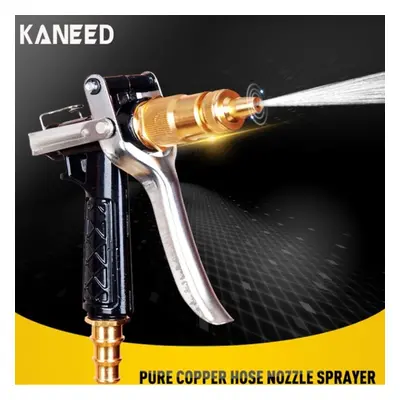 KANEED Car Wash Garden Watering Indoor Cleaning All Copper High Pressure Water Gun Head