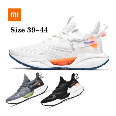 Xiaomi Youpin Men Sneakers Casual Shoes 2022 New Fashion Mesh Breathable Non-slip Shock-absorbin