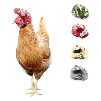 Amazon hot selling creative cross-border new pet products protection chicken helmet hen hard hat