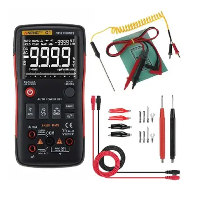 ANENG. Q19999 Counts True RMS Digital Multimeter AC DC Voltage Current Resistance Capacitance Te