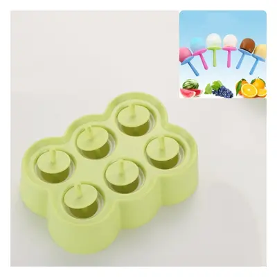 Mini DIY Creative Popsicle Mould Environmentally Friendly Silicone Ice Cube Ice Cream Mould, Sty