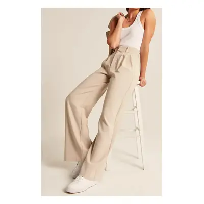 discount High Waist Tailored Wide Leg Pants (Buy 2 Free Shipping)