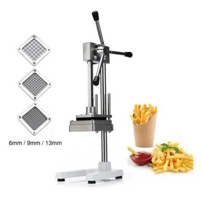 Manual Cut French Fries Machine Potato Cutter Chips Blades Fruit Vegetable Making Machine-1