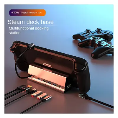 Multifunctional docking station for Steam deck dock HDMI HD 4K60HZ 7-in-1 gaming docking station