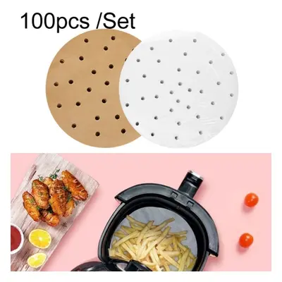 Air Fryer Special Paper Pad Grilled Meat Paper Oil Absorbed Paper, Color Random Delivery1