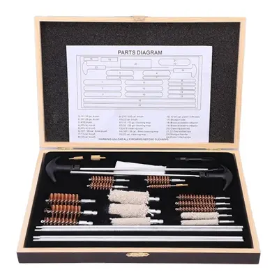 26 PCS / Set Cleaning Maintenance Stainless Steel Cotton Brush,