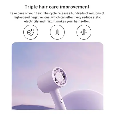 Xiaomi Mijia Negative Ion Hair Dryer H301, US Standard