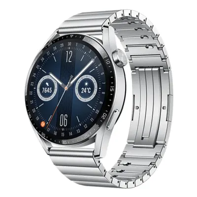 HUAWEI WATCH GT 3 Smart Watch 46mm Steel Rubber Wristband, 1.43 inch AMOLED Screen (CN Version)