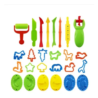 26 pieces/set children’s play house toys DIY clay mold set