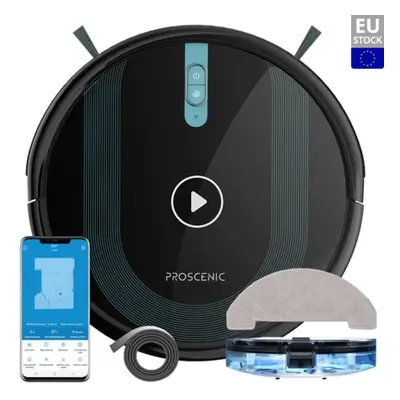 Proscenic 850T Smart Robot Cleaner 3000Pa Suction Three Cleaning Modes 250ml Dust Collector 200m