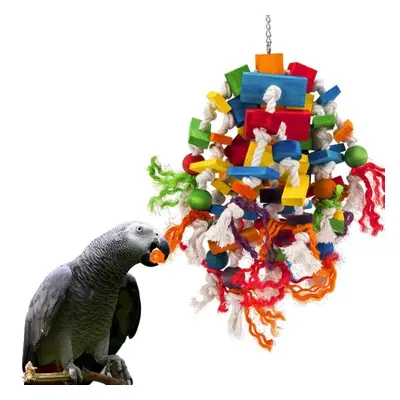 Medium Large Parrot Toy Bird Toy Cotton Rope Sword Hemp Rope Bite Toys