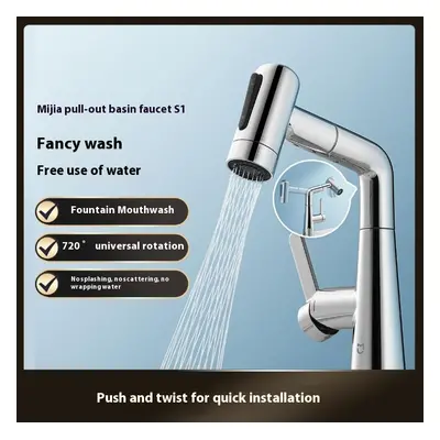 Xiaomi Youpin Mijia pull-out basin faucet S1