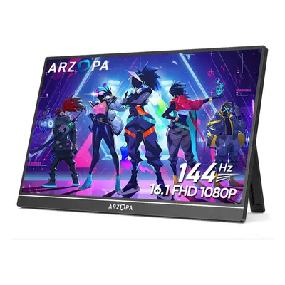 Arzopa Z1FC 144Hz Portable Gaming Monitor | 16.1" Screen