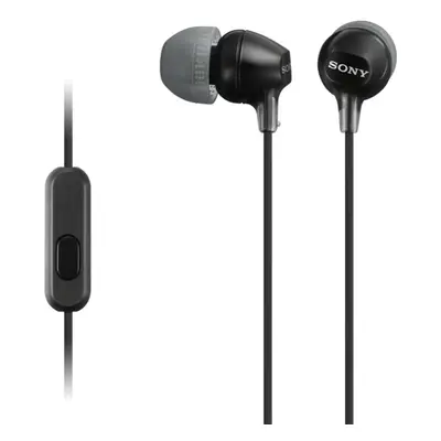 Original Sony MDR-EX15AP 3.5mm Wired Stereo Headphone, Hands-free Subwoofer Stereo Headset with 