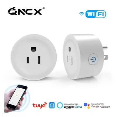 Tuya Smart Wifi Plug US UK JP Standard Wireless Outlet Remote Control Smart Home Appliances Work