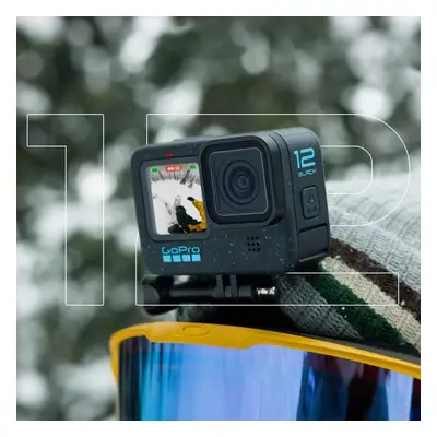 GoPro HERO12 Black - Waterproof Action Camera with 5.3K60 Ultra HD Video, 27MP Photos, HDR, 1/1.