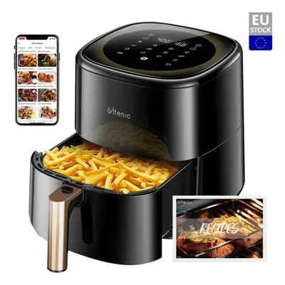 Ultenic K10 Smart Air Fryer Oil-free Electric Oven Non-stick Pan 5L 11 Presets LED Touch Screen 