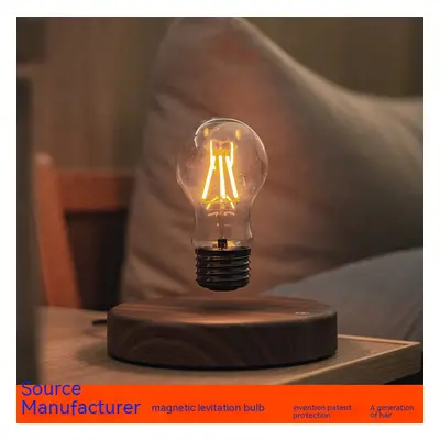 Bedroom bedside decoration atmosphere magnetic levitation light bulb creative girls ins source m