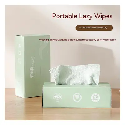 Wipes kitchen disposable lazy wipes thick washable dishcloth dry and wet dual-use extractable cl