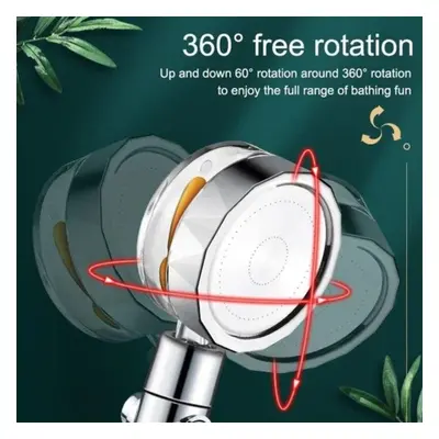 360° Rotating High-pressure Shower