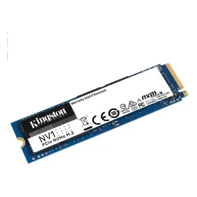 Kingston SNVS 500GB NV1 Standard NV1 SSD M.2 2280 NVMe Ultra Fast - Read/Write: 2100/1700 MB/sec