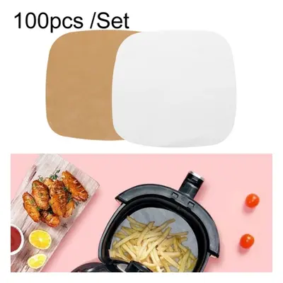 Air Fryer Special Paper Pad Grilled Meat Paper Oil Absorbed Paper, Color Random Delivery, Style: