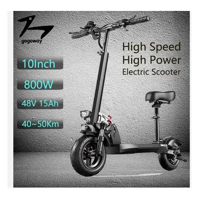 Gogoway G2 Kick Scooters 48V15Ah 500W Motor 40-50Km Range Foldable Electric Scooter 10inch Scoot