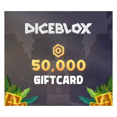 Diceblox 50.000 Balance Gift Card