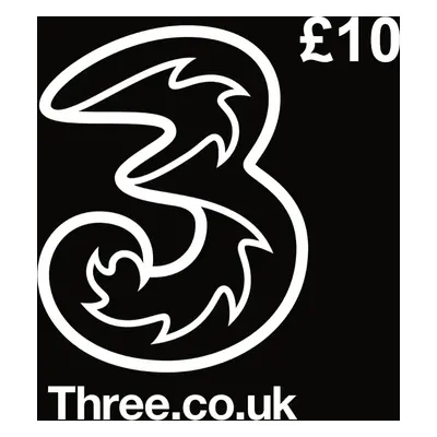 Three Mobile £10 Voucher UK