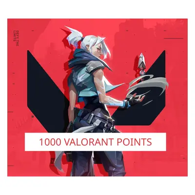 VALORANT - 1000 Valorant Points Gift Card IN