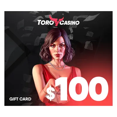 Toro Casino $100 Gift Card