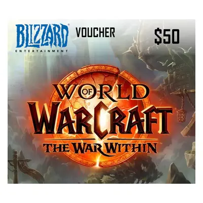 World of Warcraft: The War Within $50 NA Battle.net Gift Card