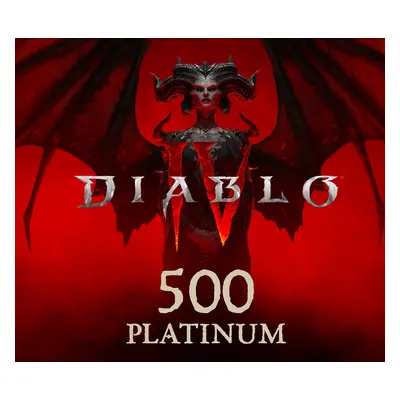 Diablo IV - 500 Platinum Voucher EU Battle.net CD Key