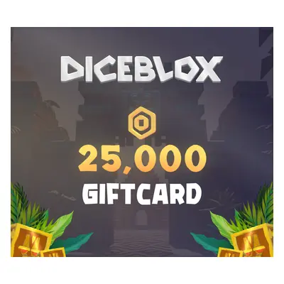 Diceblox 25.000 Balance Gift Card