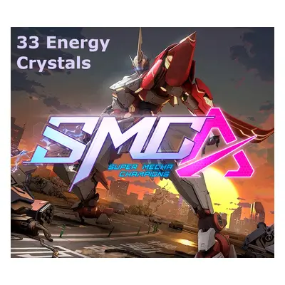 Super Mecha Champions - 30 (+ 3 Bonus) Energy Crystals Reidos Voucher