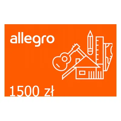 Allegro 1500 PLN Gift Card PL