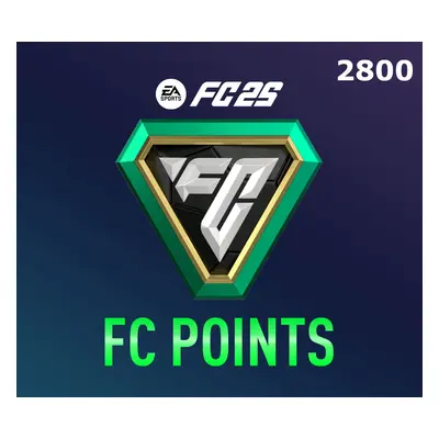 EA SPORTS FC 25 - FC Points 2800 EU XBOX One / Xbox Series X|S CD Key