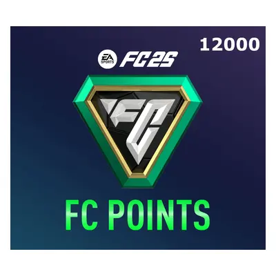 EA SPORTS FC 25 - FC Points 12000 US XBOX One / Xbox Series X|S CD Key