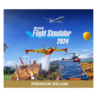 Microsoft Flight Simulator 2024 Premium Deluxe Edition PC Steam Altergift