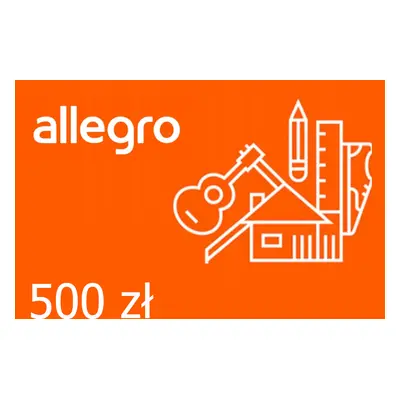 Allegro 500 PLN Gift Card PL