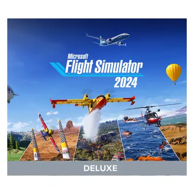 Microsoft Flight Simulator 2024 Deluxe Edition PC Steam Altergift