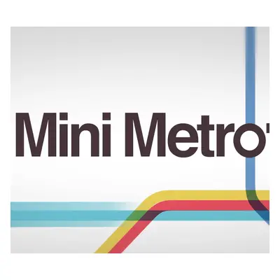 Mini Metro EU PC Steam CD Key