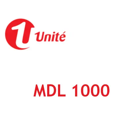 Unite 1000 MDL Mobile Top-up MD